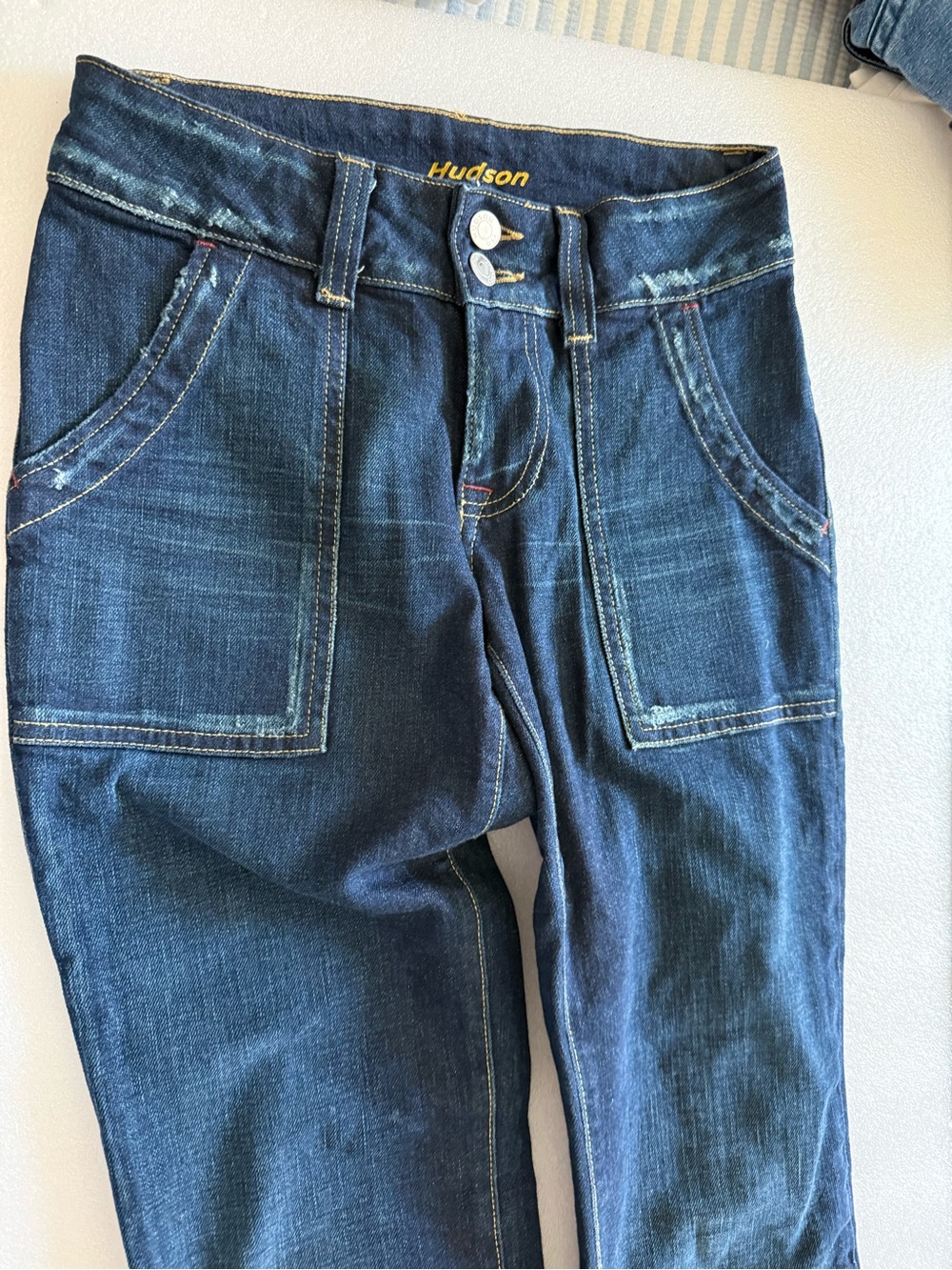 Hudson Jeans Indigo distressed Women's Jeans